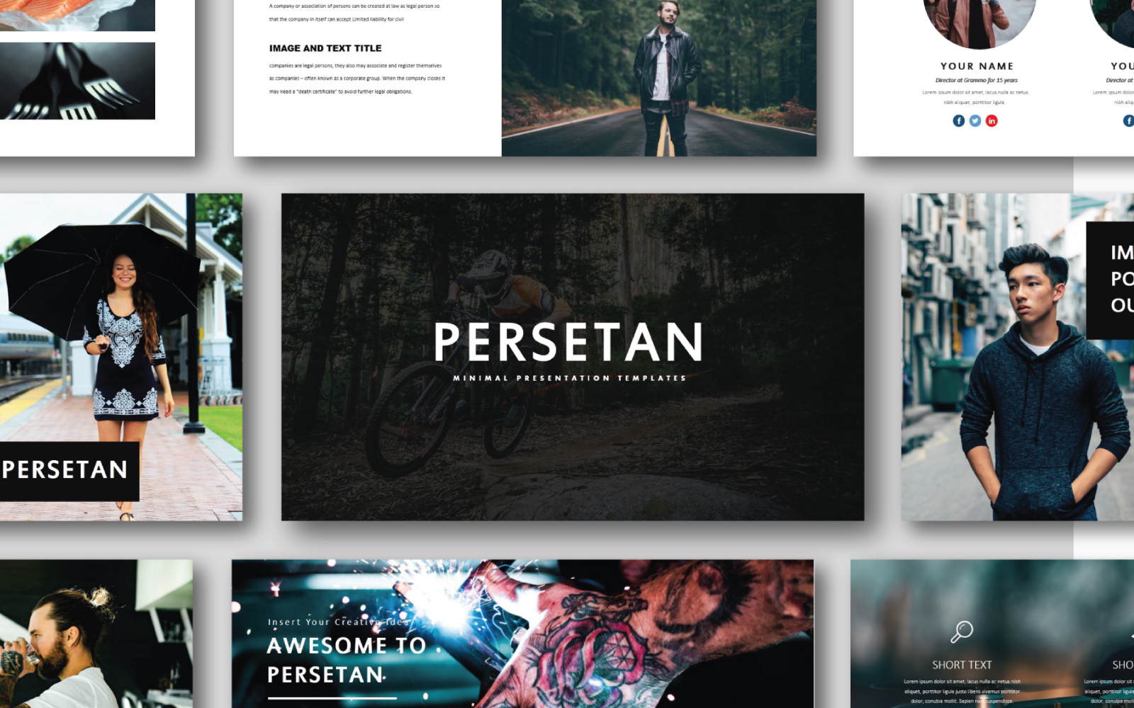 Persetan - PowerPoint Template