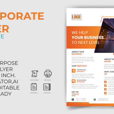 Flyerflyerflyerdesignflyer Templatebusiness Corporate Identity 193315