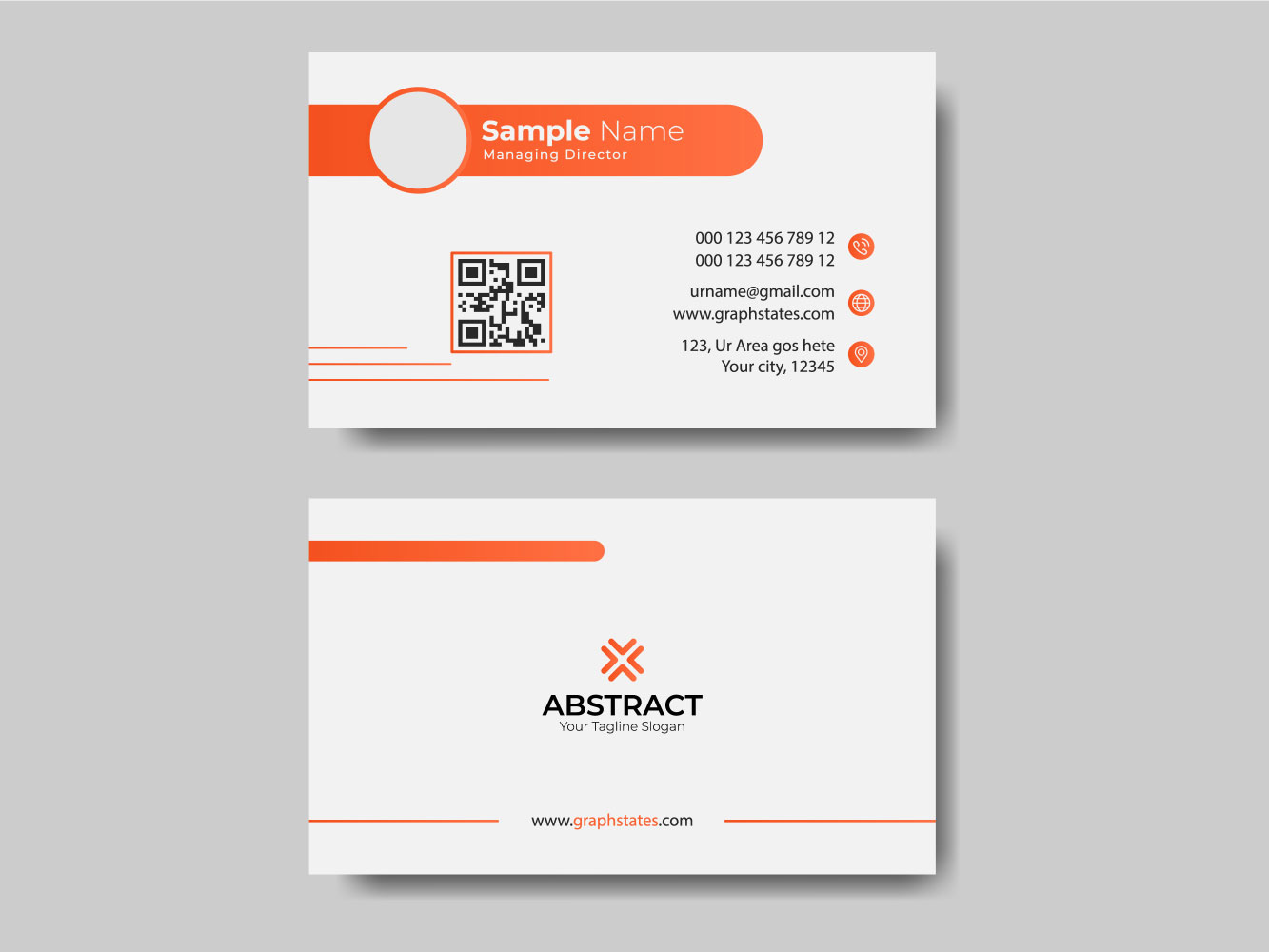 Corporate Business Card Template Design