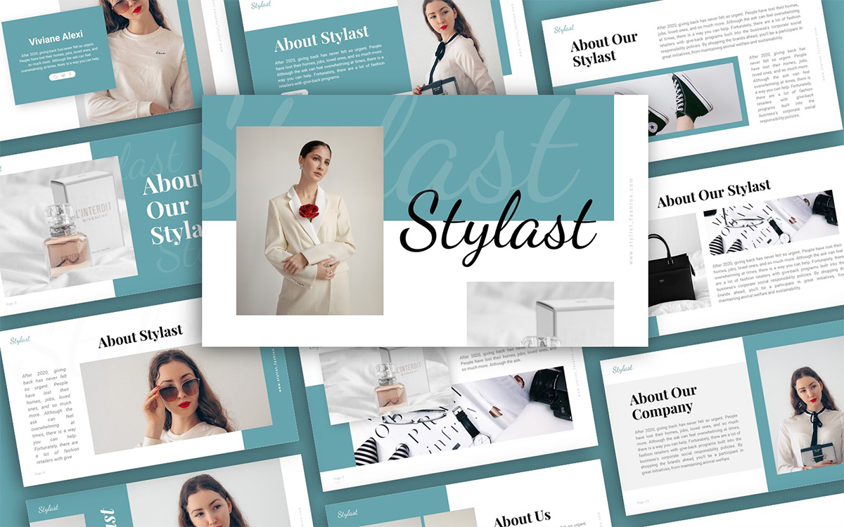 Stylast Fashion Presentation Template