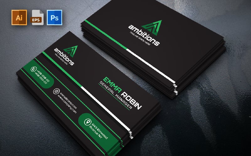 Multipurpose Business Card | Volume: 15 - Corporate Identity Template