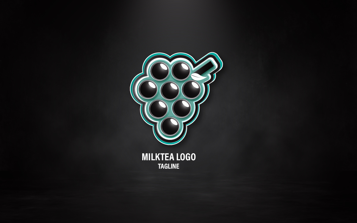Milktea Logo - Company Logo Template