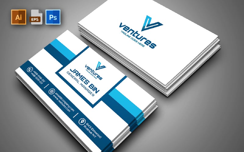 Multipurpose Business Card | Volume: 16 - Corporate Identity Template