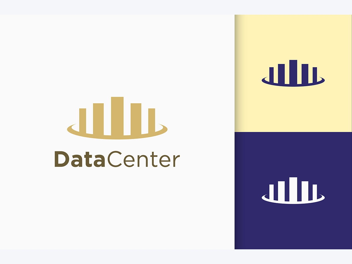 Diagram or Data Statistic Logo in Modern