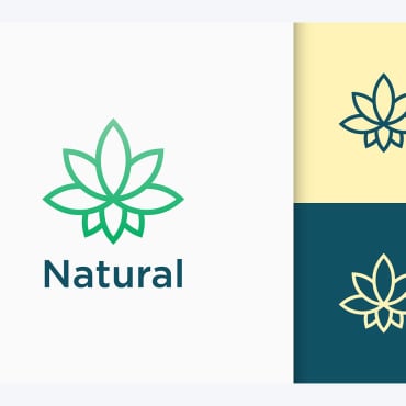 Leaf Cannabis Logo Templates 193945