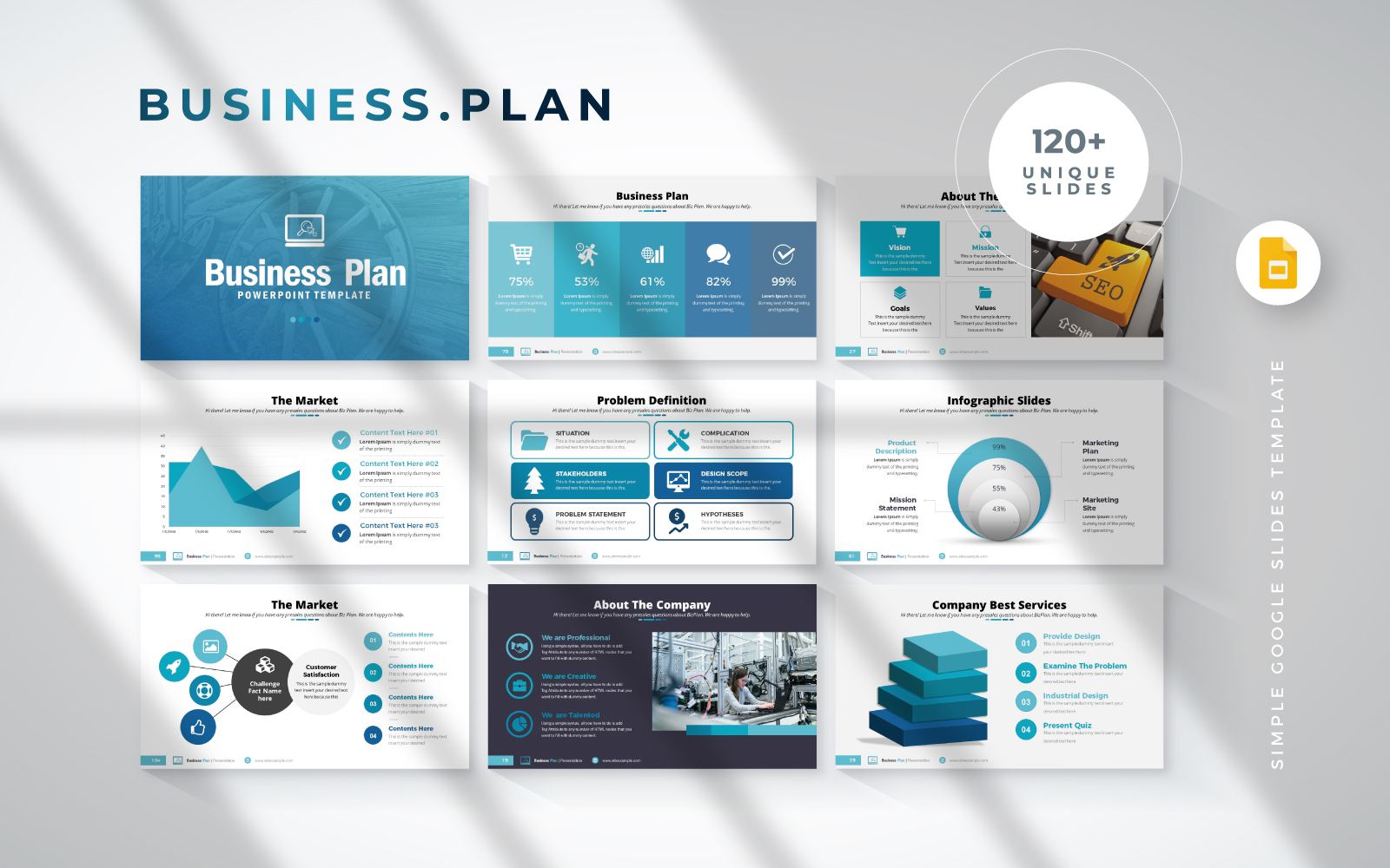 Best Business Plan Google Slides Template