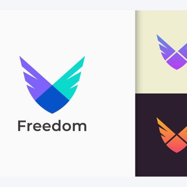 Wing Freedom Logo Templates 194006