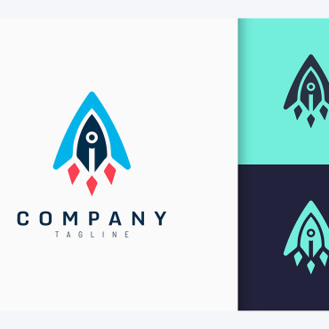 Rocket Startup Logo Templates 194017