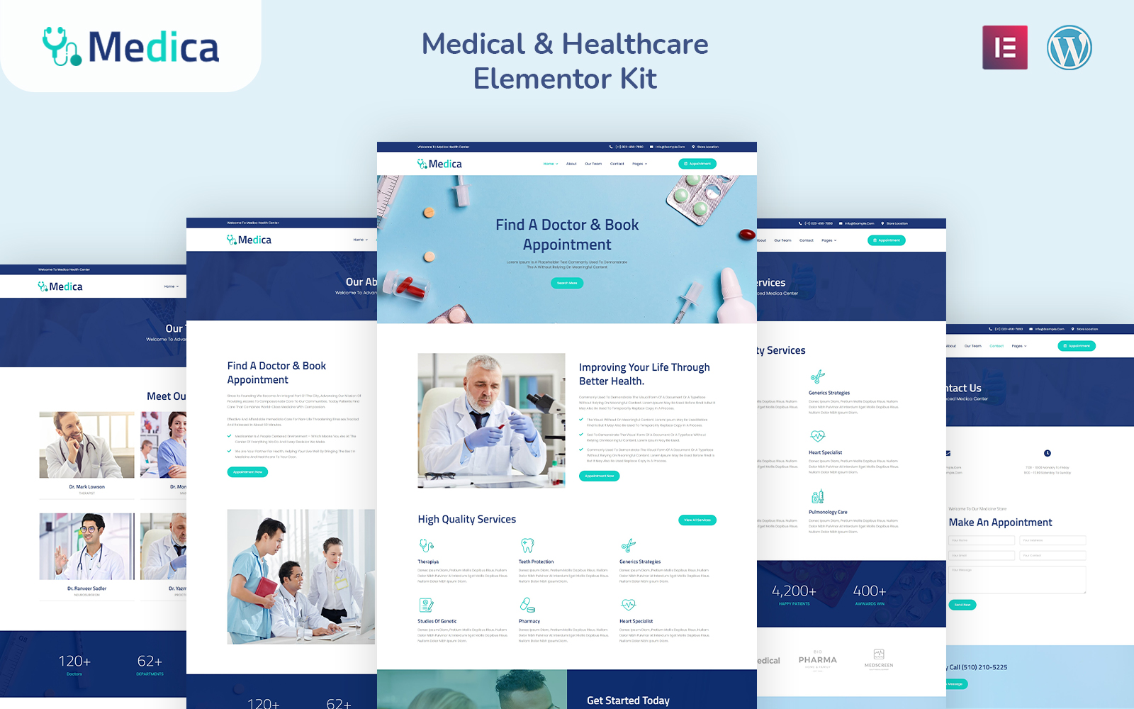 Medica - Healthcare Elementor Kit