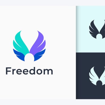 Wing Freedom Logo Templates 194055