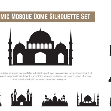 Mosque Dome Illustrations Templates 194153