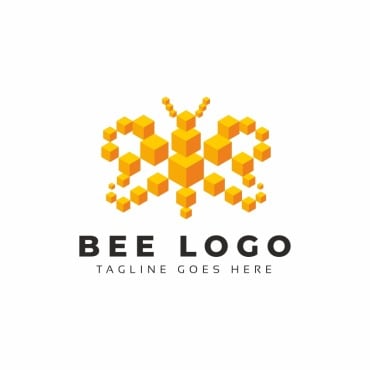 Logobeehive Logobusinesschatclevercreativedesigndeveloperdevelopmentelegantflyhexagon Logo Templates 194201