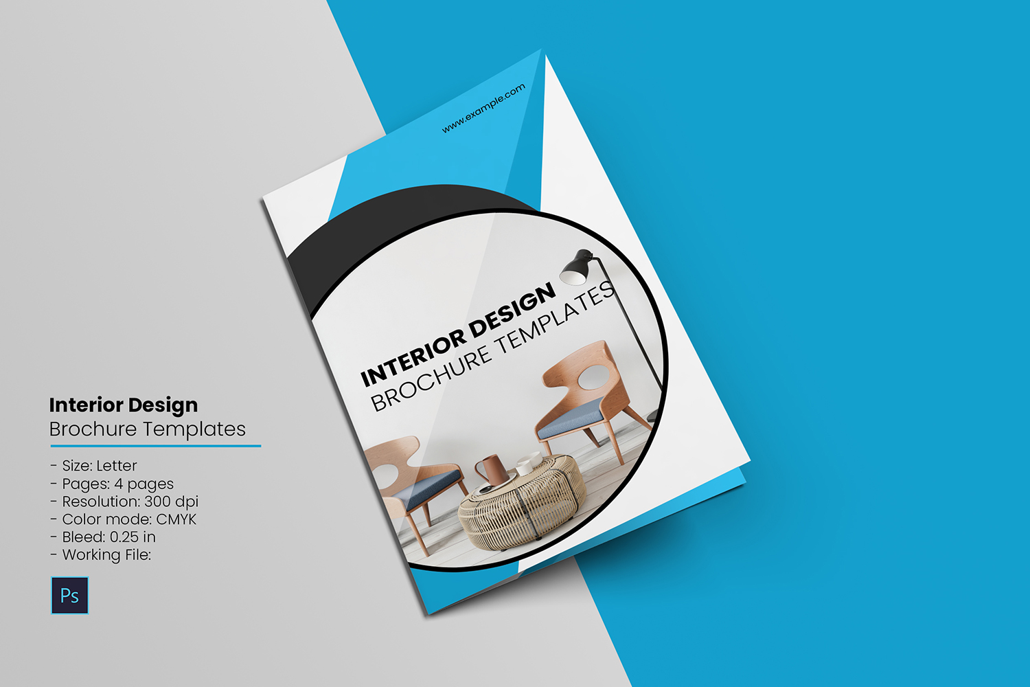 Interior Design Brochure Corporate Identity Template