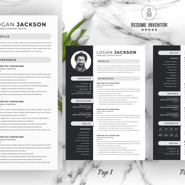 Template Clean Resume Templates 194229