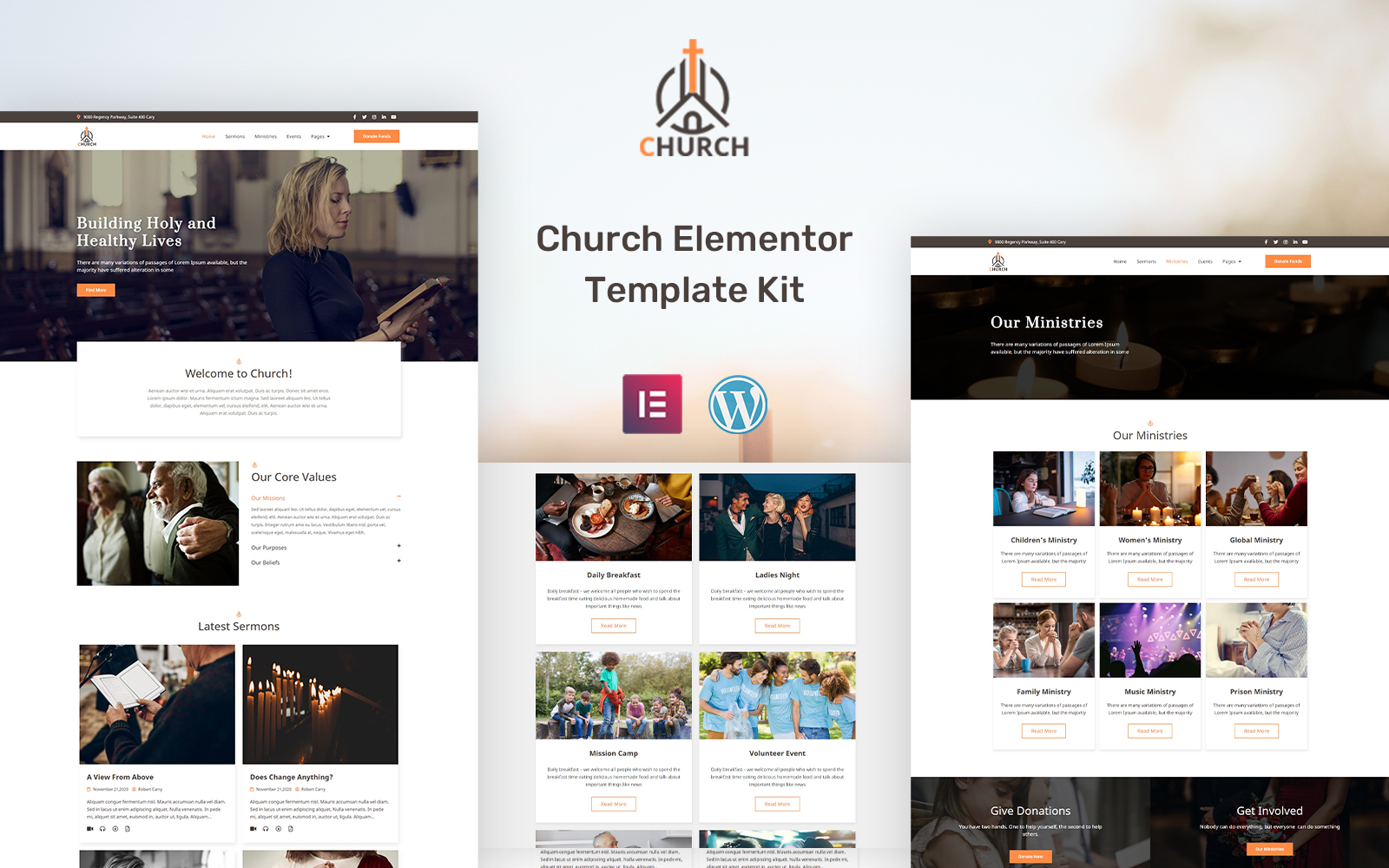 Church - Religion Elementor Kit