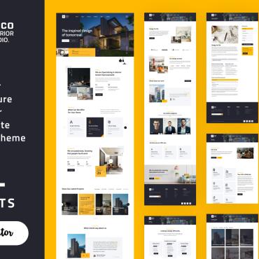 Architecture Commercial WordPress Themes 194742