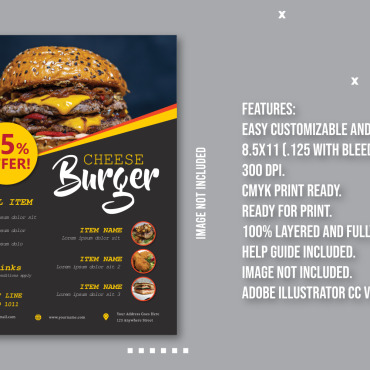 Flyer Restaurant Corporate Identity 194755