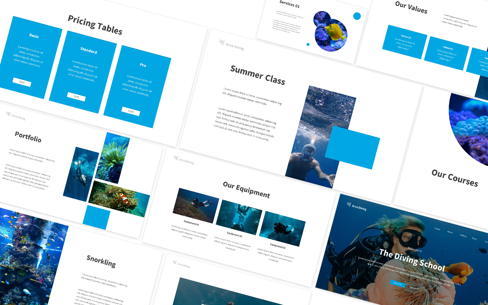 The Dive Keynote Template