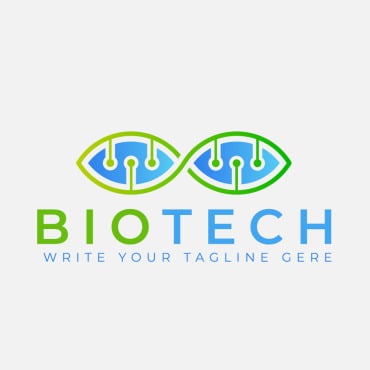 Dna Science Logo Templates 194792