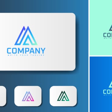 A Mountain Logo Templates 194799