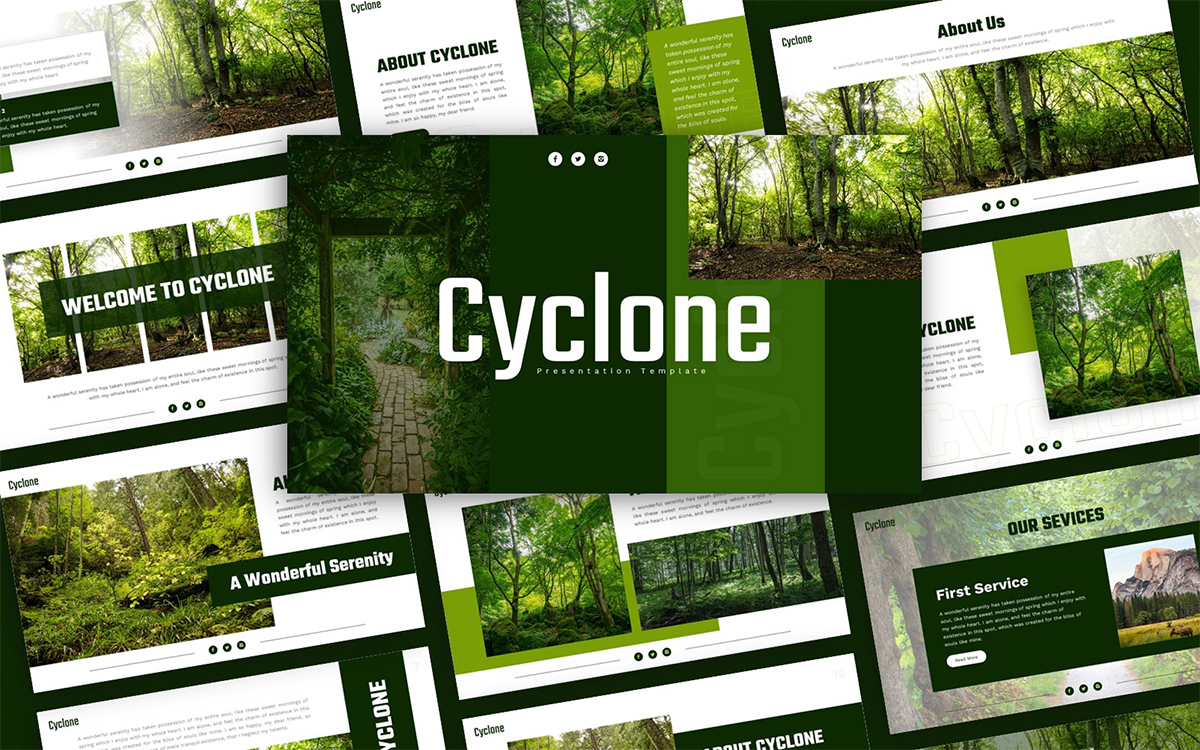 Cyclone Environment Presentation Template