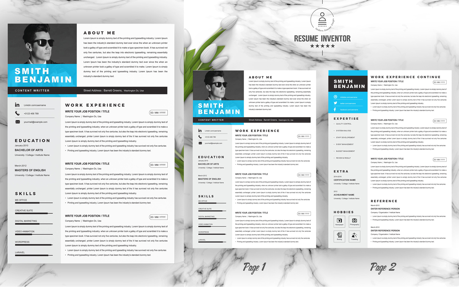 Smith / Morden Resume Template