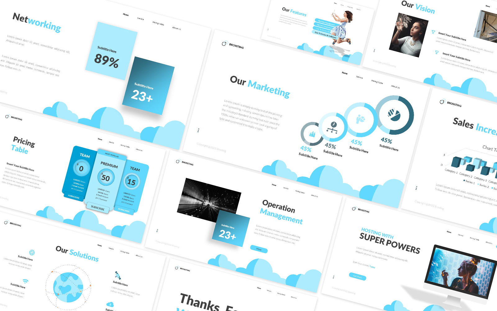 Brosting Powerpoint Template