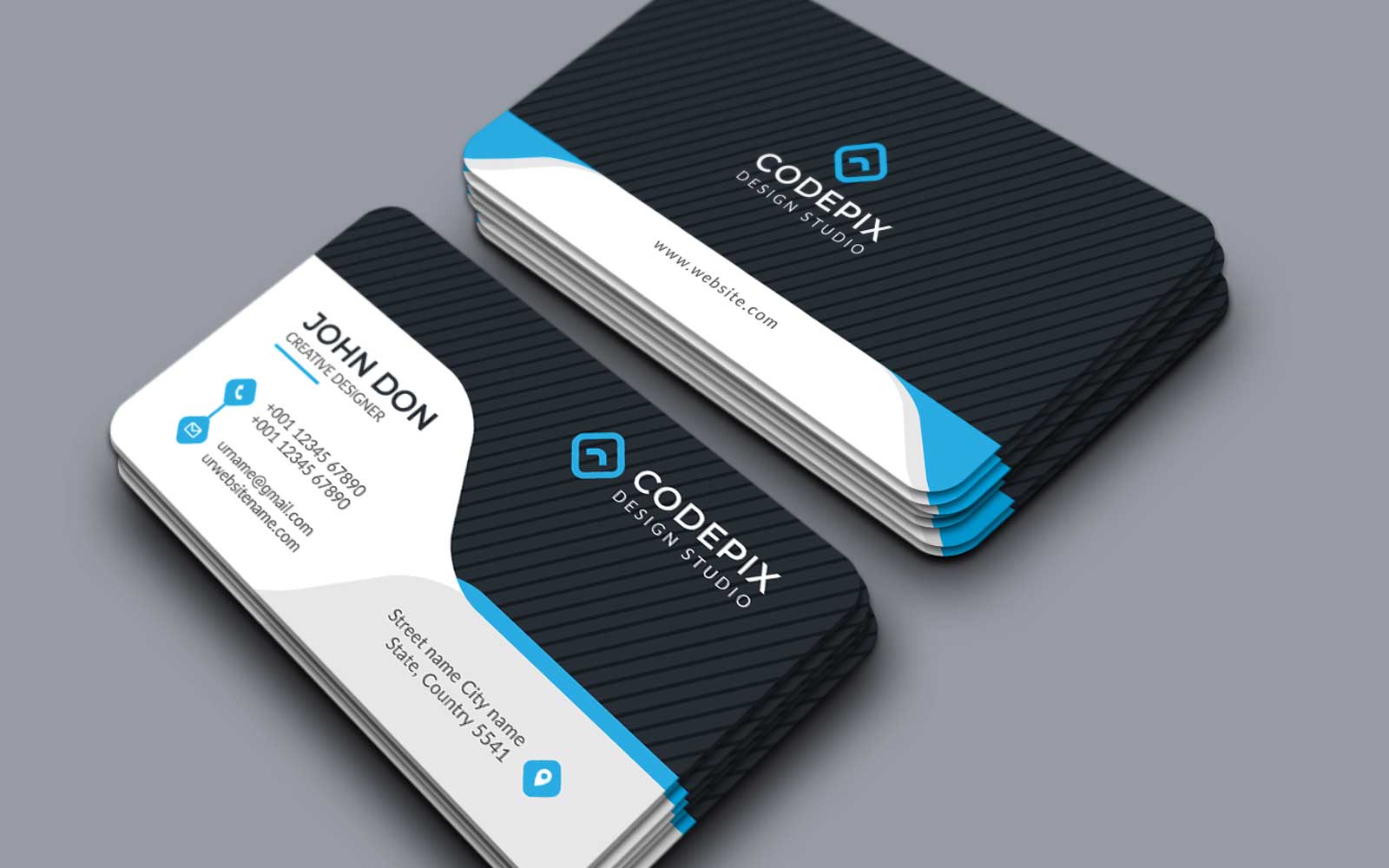 Creative Business Card Codepix