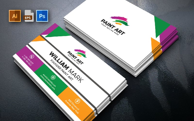 Multipurpose Business Card | Volume: 24 - Corporate Identity Template