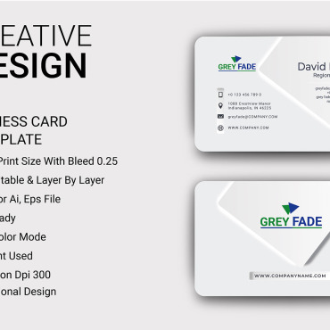 Gray Fade Corporate Identity 195745