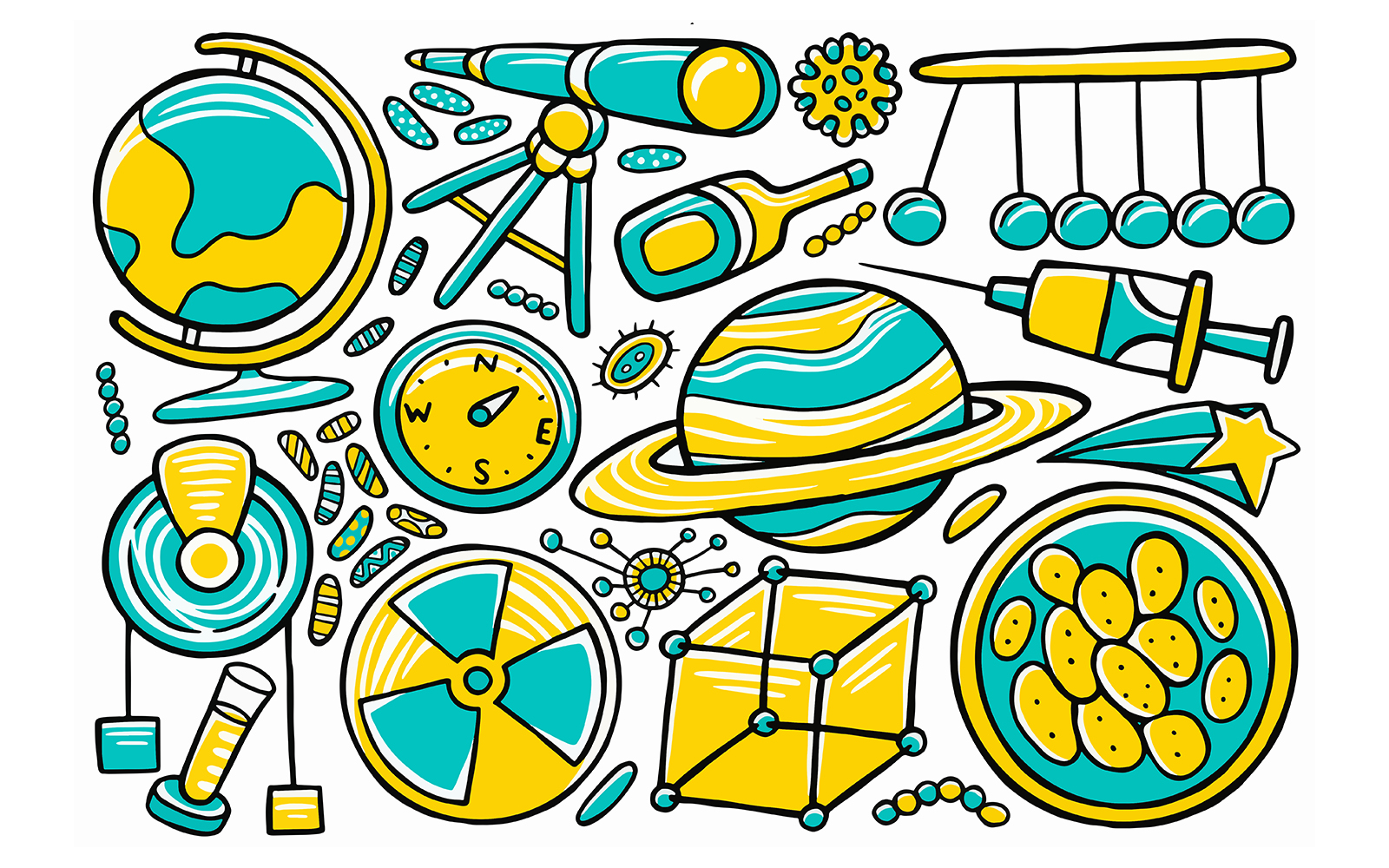 Science - Doodle Vector #02