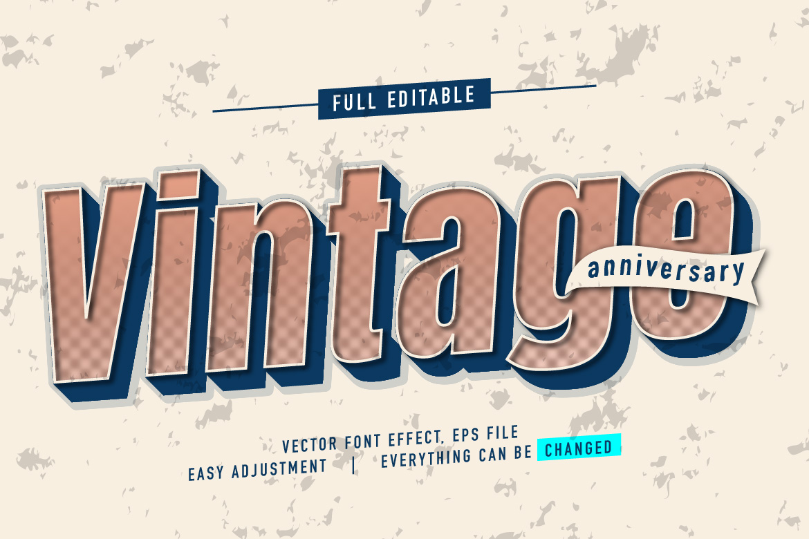 Vector Text Effect Editable Vol 8