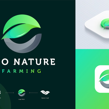 Elogonaturalnatureorganicplantsilhouettetreehealthagriculture  Logo Templates 195918