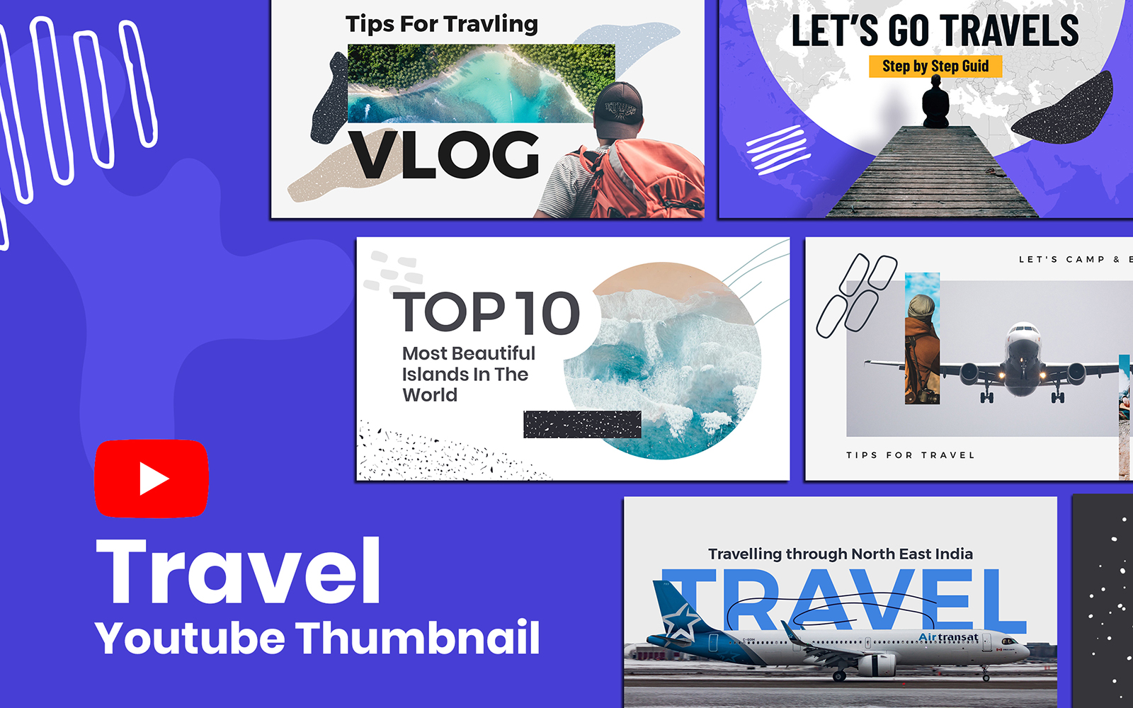 Travel Youtube Thumbnail Cover