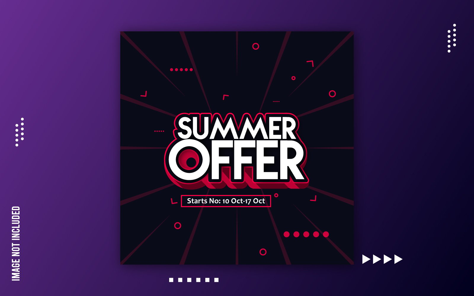 Creative Summer Sale Vector Design