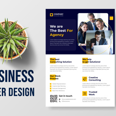 Promotionflyer Business Corporate Identity 197217