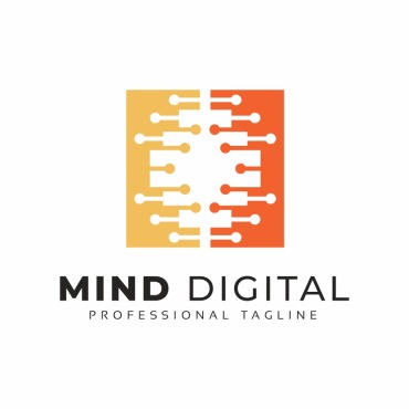 Facedigital Headdigital Logo Templates 198059