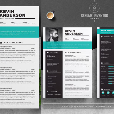 Template Clean Resume Templates 198861
