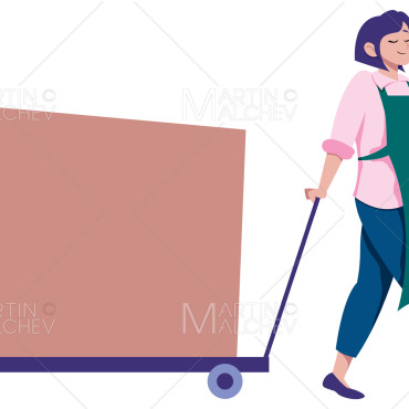 Woman Package Illustrations Templates 198930