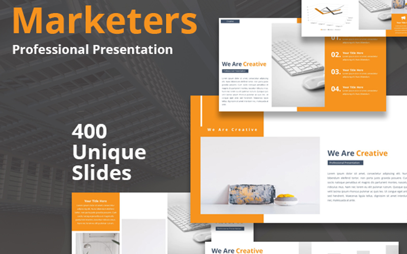 Marketers Powerpoint Template