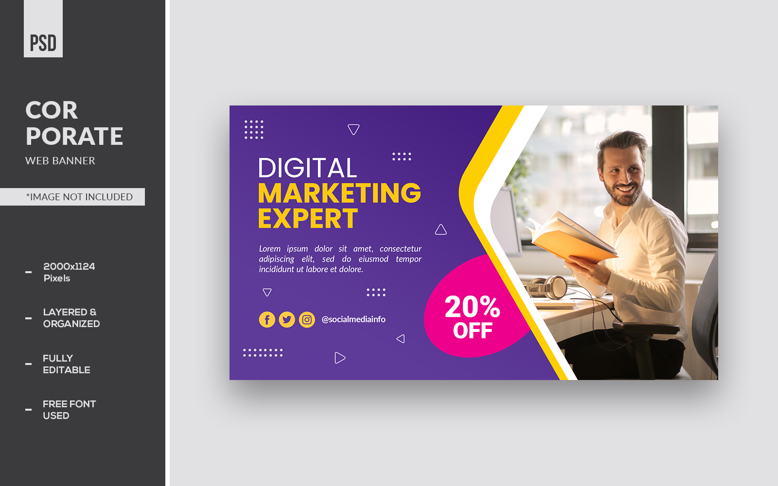 Corporate Expert Web Banner Templates