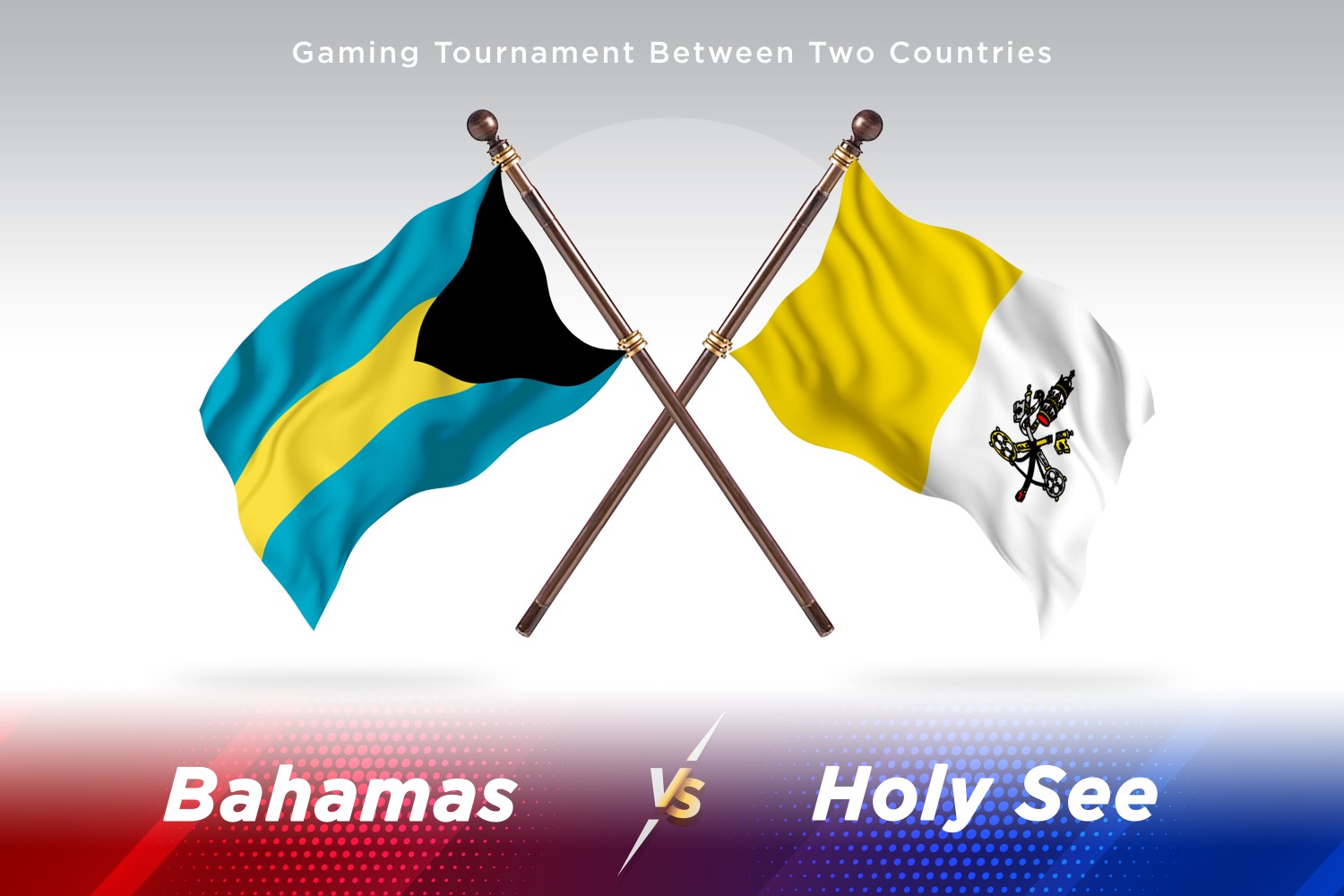 Bahamas versus holy see Two Flags