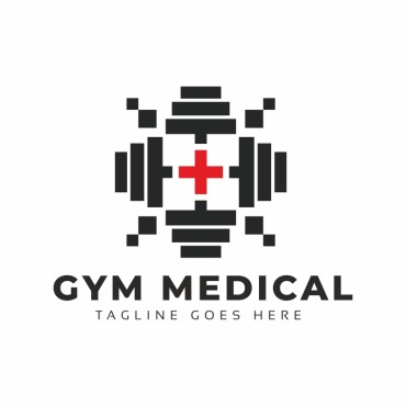 Buildingbuildingcarechiropracticcliniccoachcrossfitdietexercisefitnessgymgymnasticshealthhealthcarelifelogomedicalmedicinenutrition  Logo Templates 199425