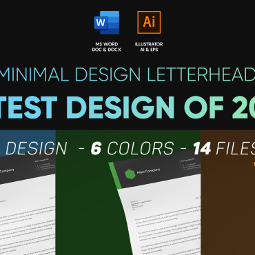 Identitybrandbrandingminimal Letterheadprintableeditableletterpad Corporate Identity 199440