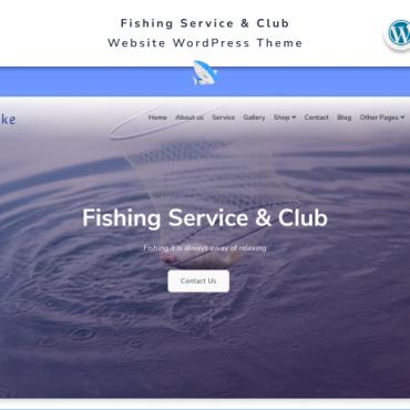 Fisher Fisherman WordPress Themes 199455