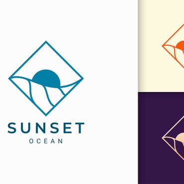  Beach Logo Templates 199820