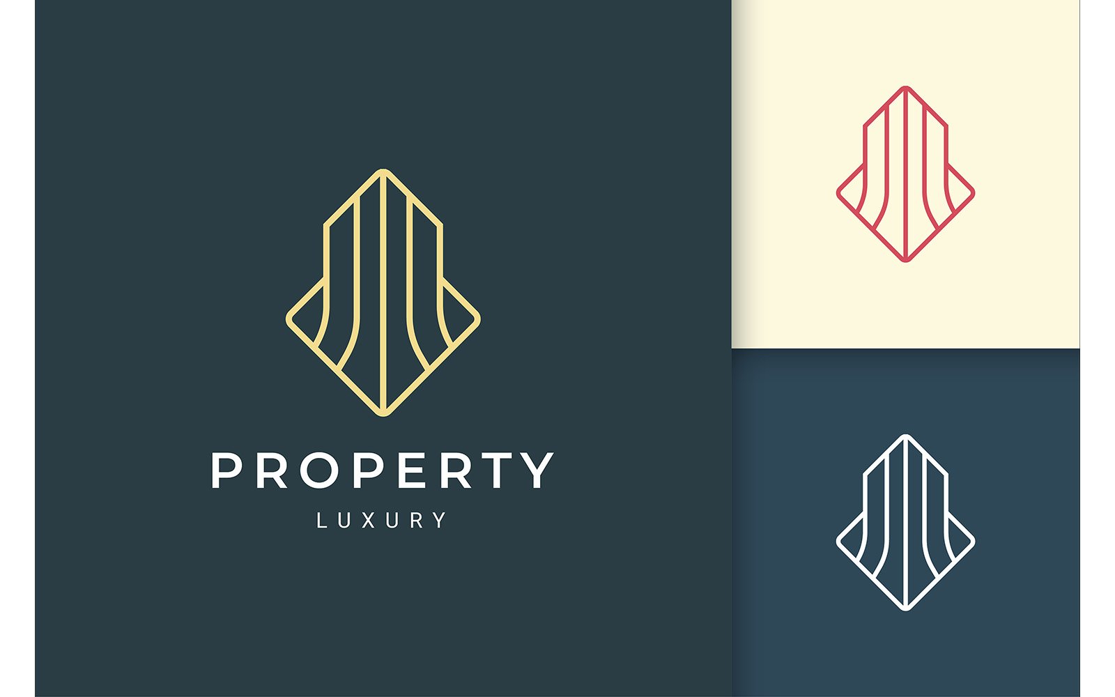 Real Estate or Apartment Logo Template