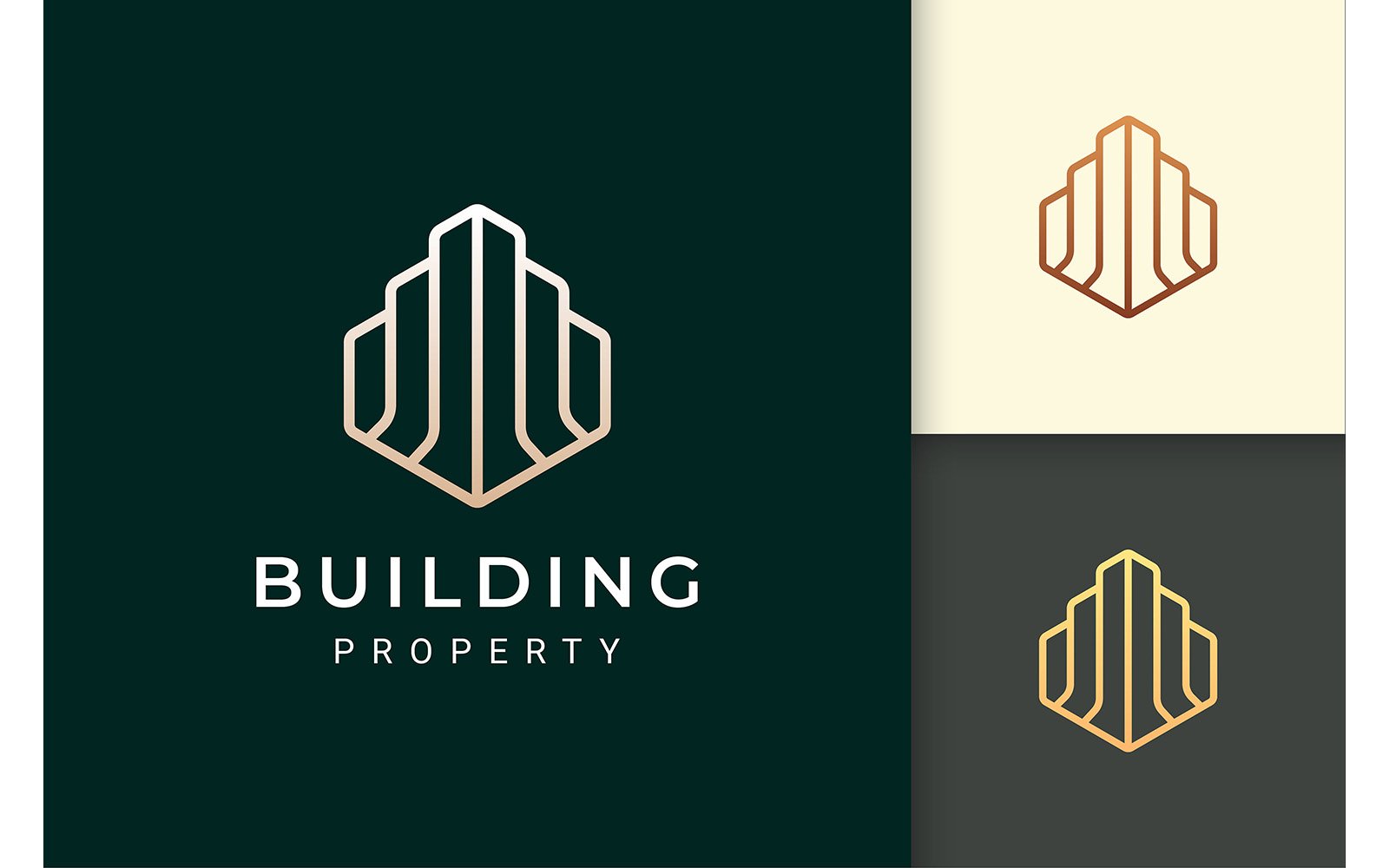 Modern Apartment or Hotel Logo Template