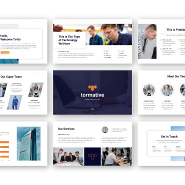 Business Company PowerPoint Templates 200364