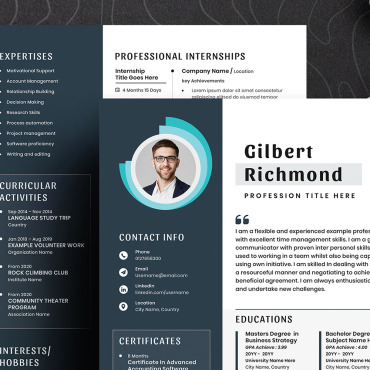 Template Cv Resume Templates 200491